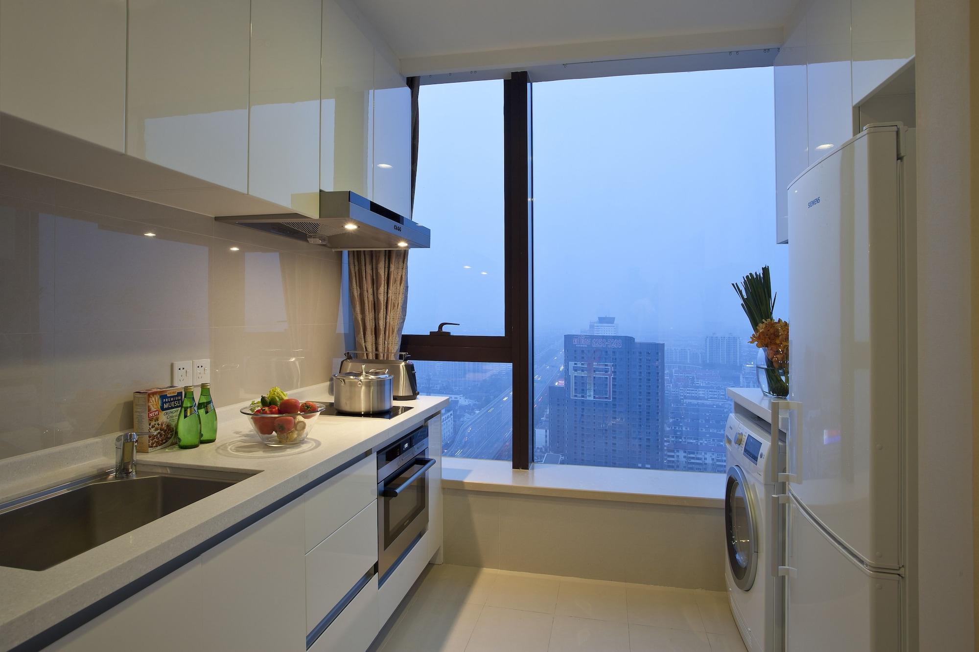 Appartement Ascott Midtown Suzhou à Suzhou  Extérieur photo